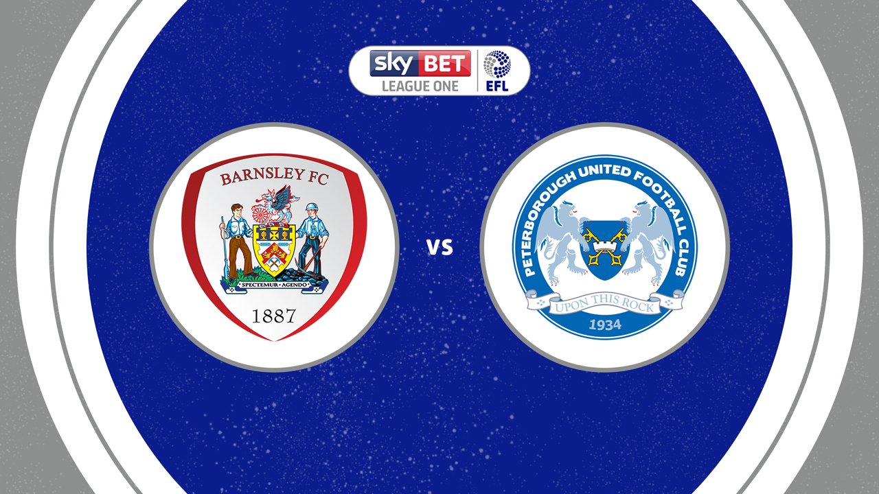 Barnsley vs Peterborough United poster