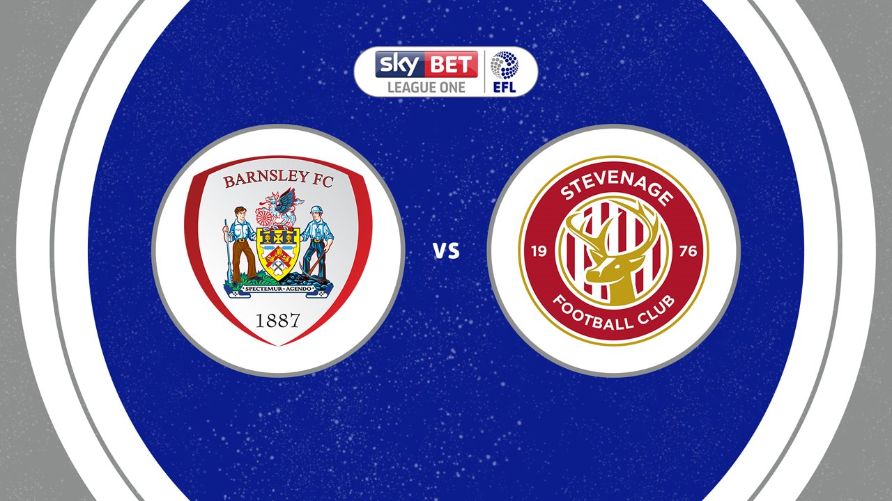 Barnsley vs Stevenage poster