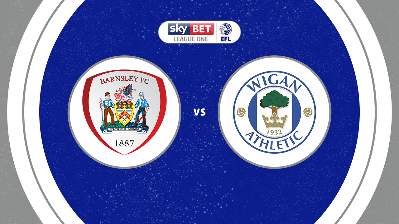Barnsley vs Wigan Athletic poster