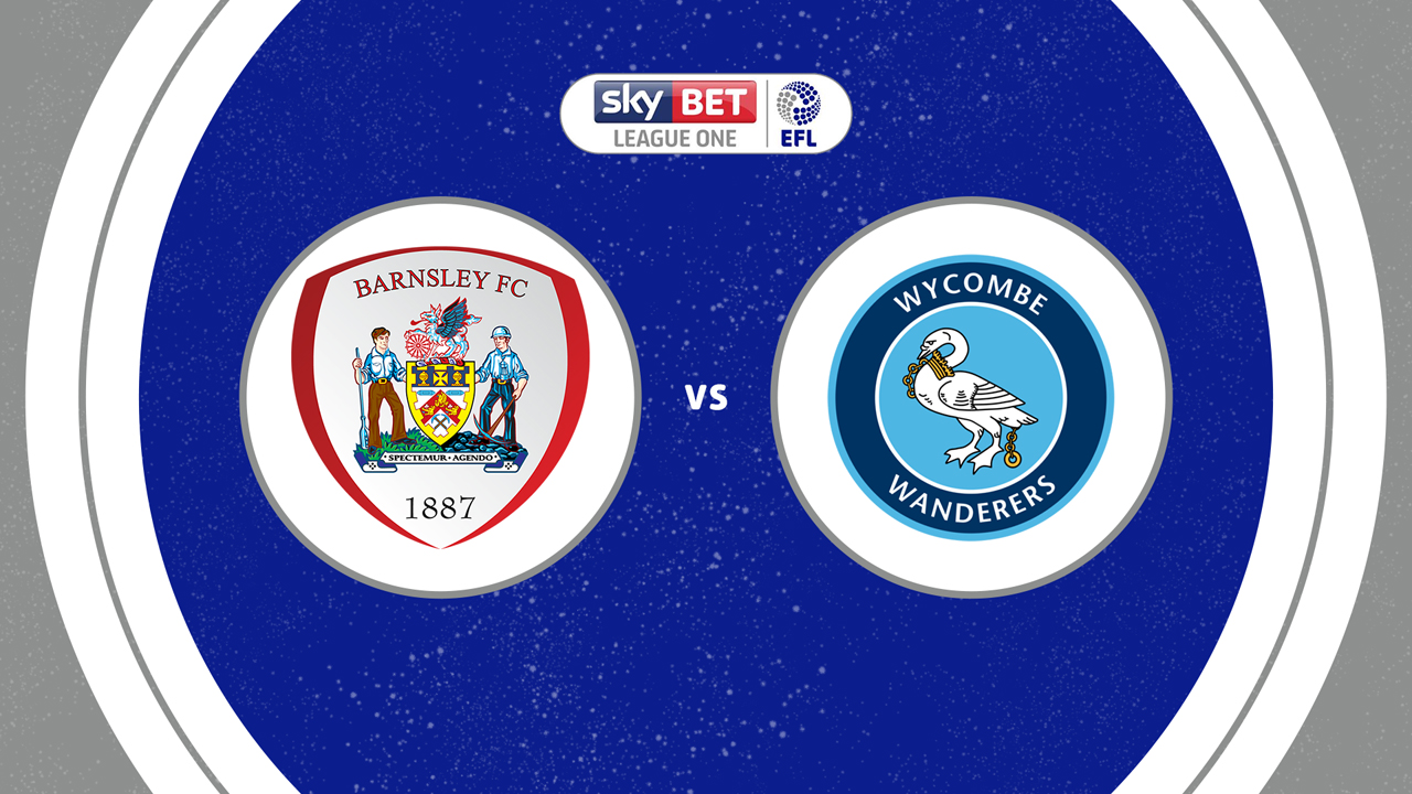 Barnsley vs Wycombe Wanderers poster
