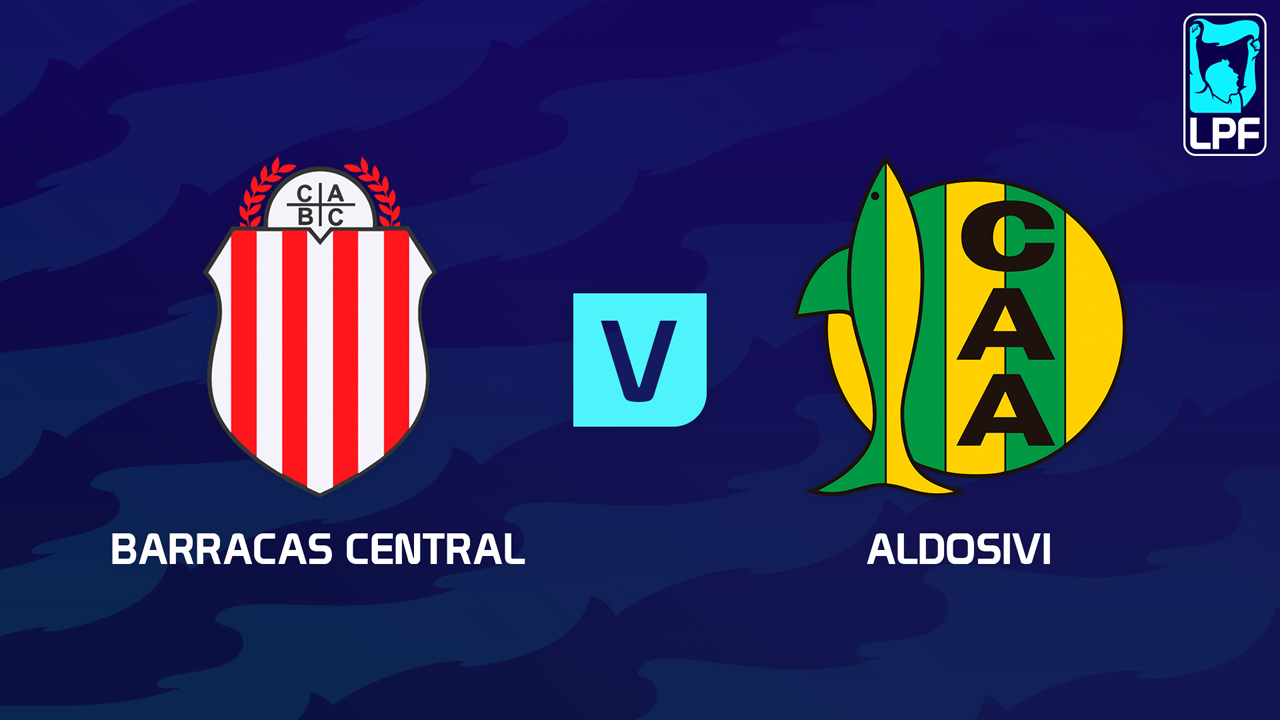 Barracas Central vs Aldosivi poster
