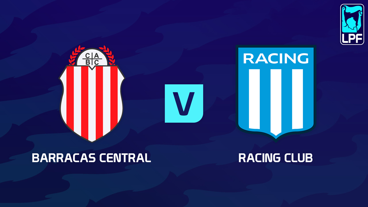 Barracas Central vs Racing Club poster