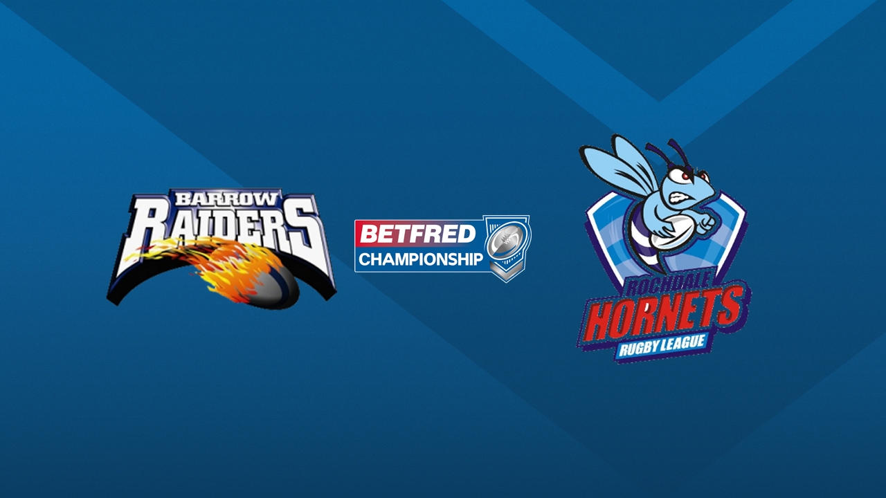 Barrow Raiders vs Rochdale Hornets poster