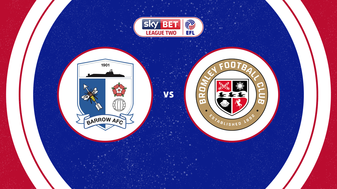 Barrow vs Bromley poster