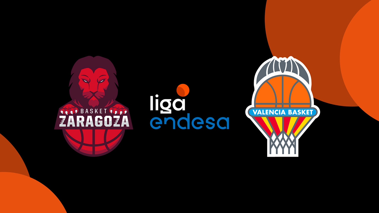 Basket Zaragoza vs Valencia Basket poster