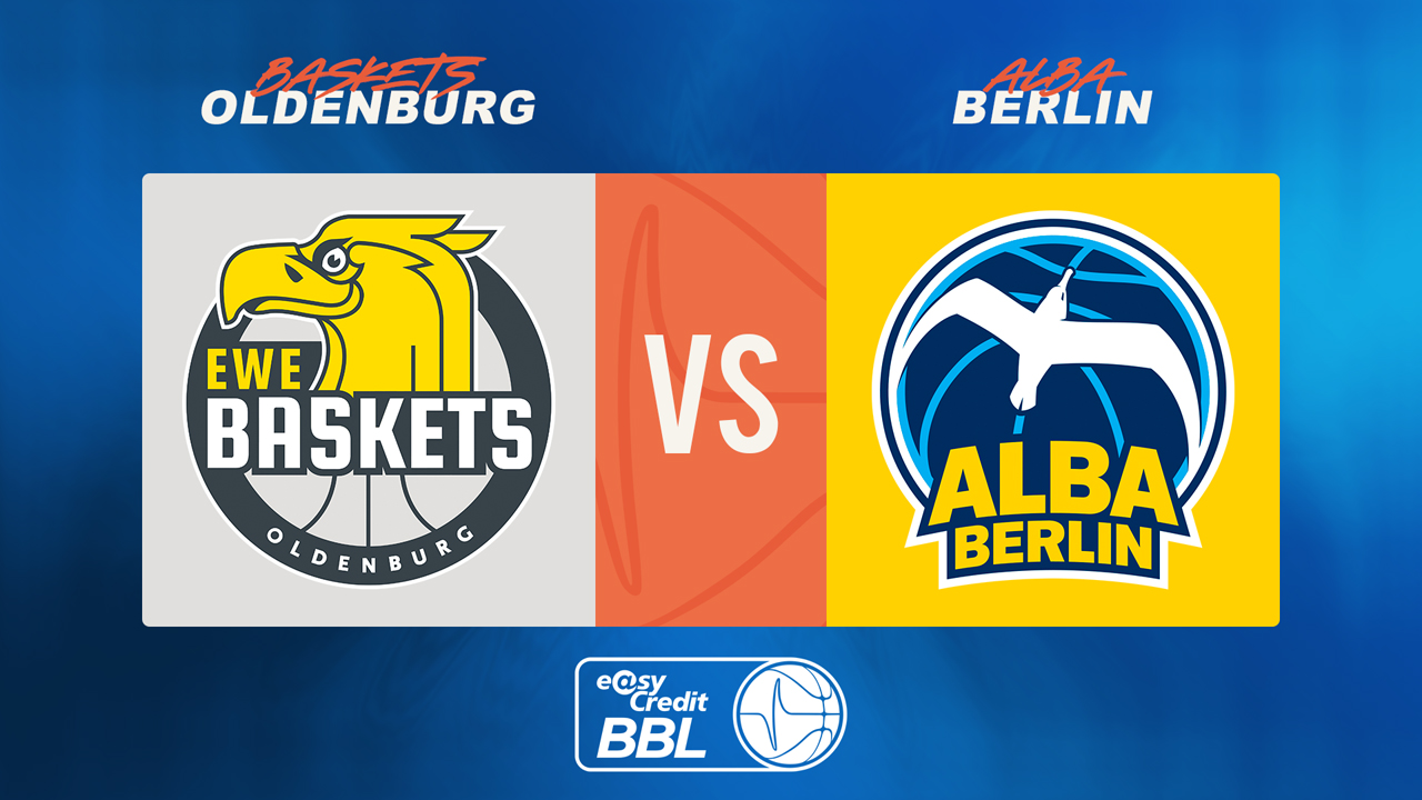 Baskets Oldenburg vs ALBA Berlin poster