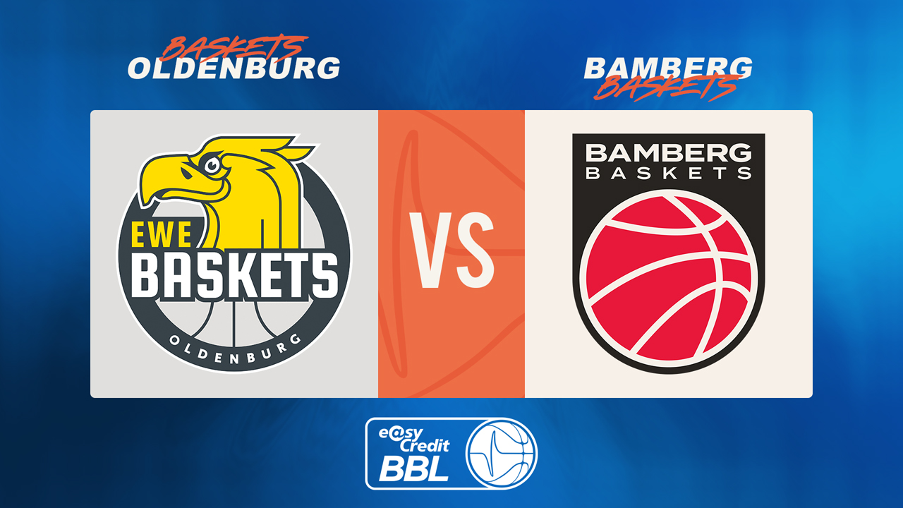 Baskets Oldenburg vs Bamberg Baskets poster
