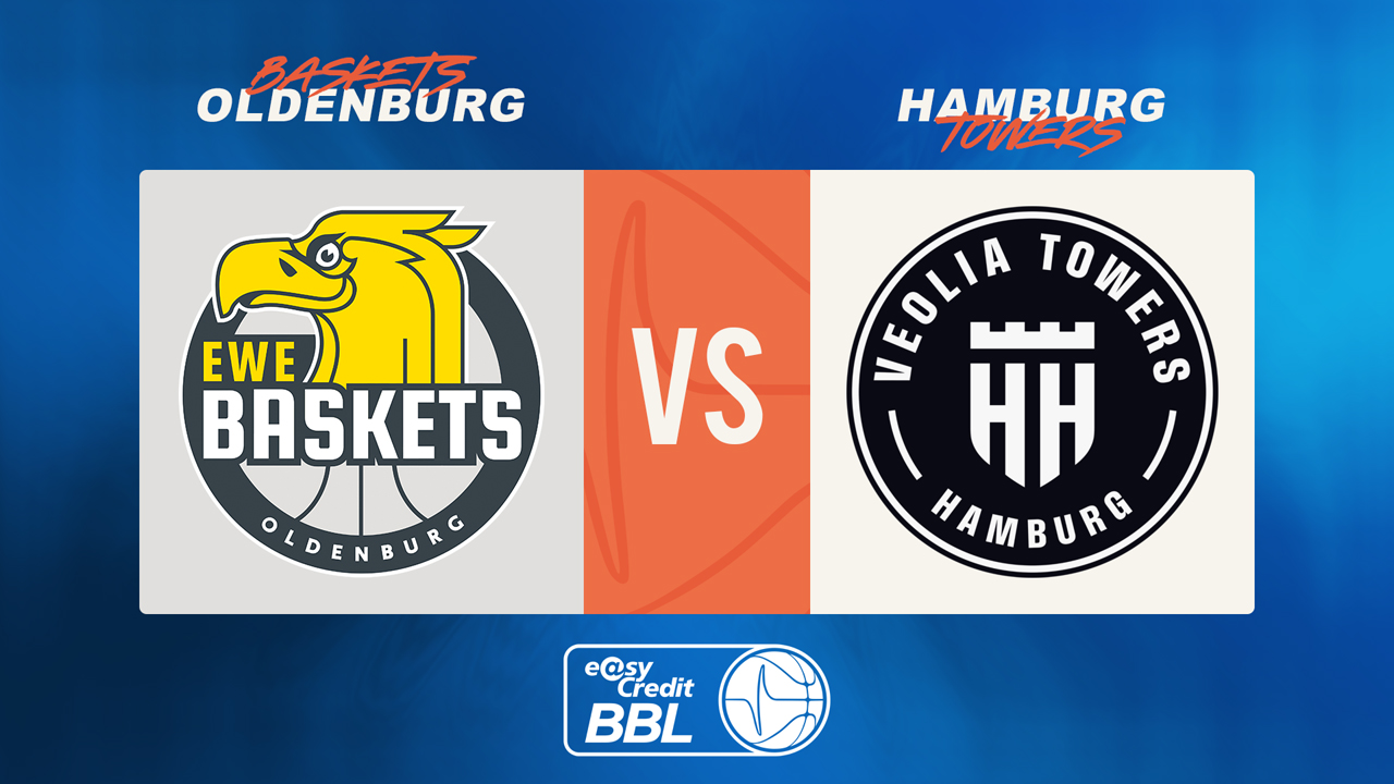 Baskets Oldenburg vs Hamburg Towers poster