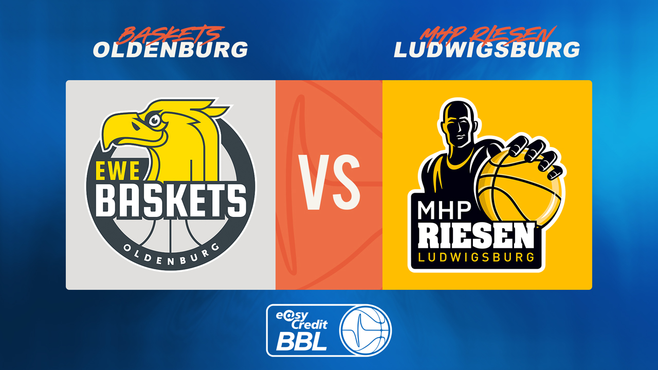 Baskets Oldenburg vs Ludwigsburg poster