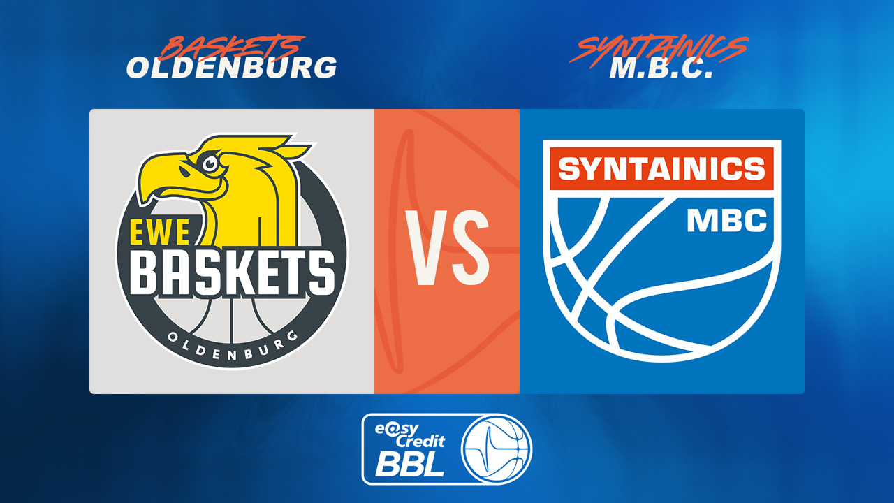 Baskets Oldenburg vs Mitteldeutscher BC poster