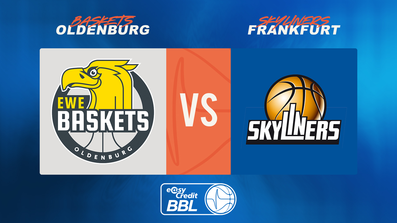 Baskets Oldenburg vs Skyliners Frankfurt poster