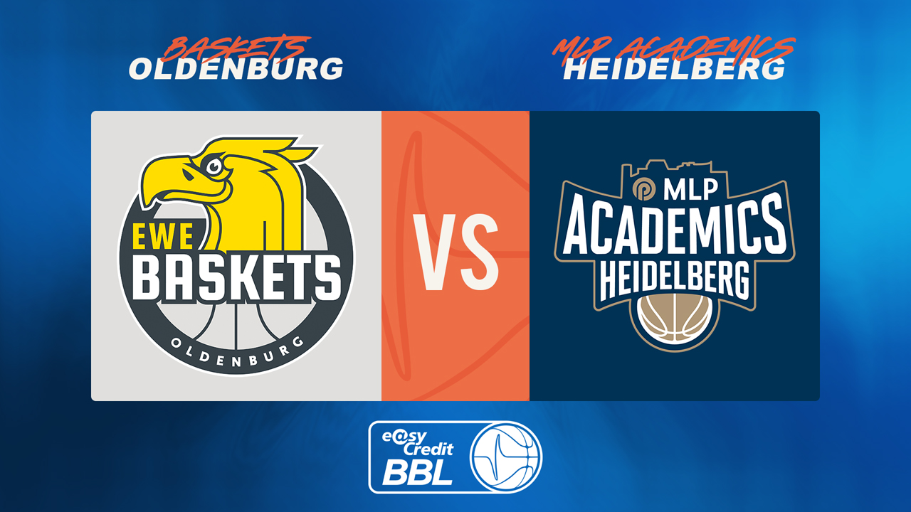Baskets Oldenburg vs USC Heidelberg poster