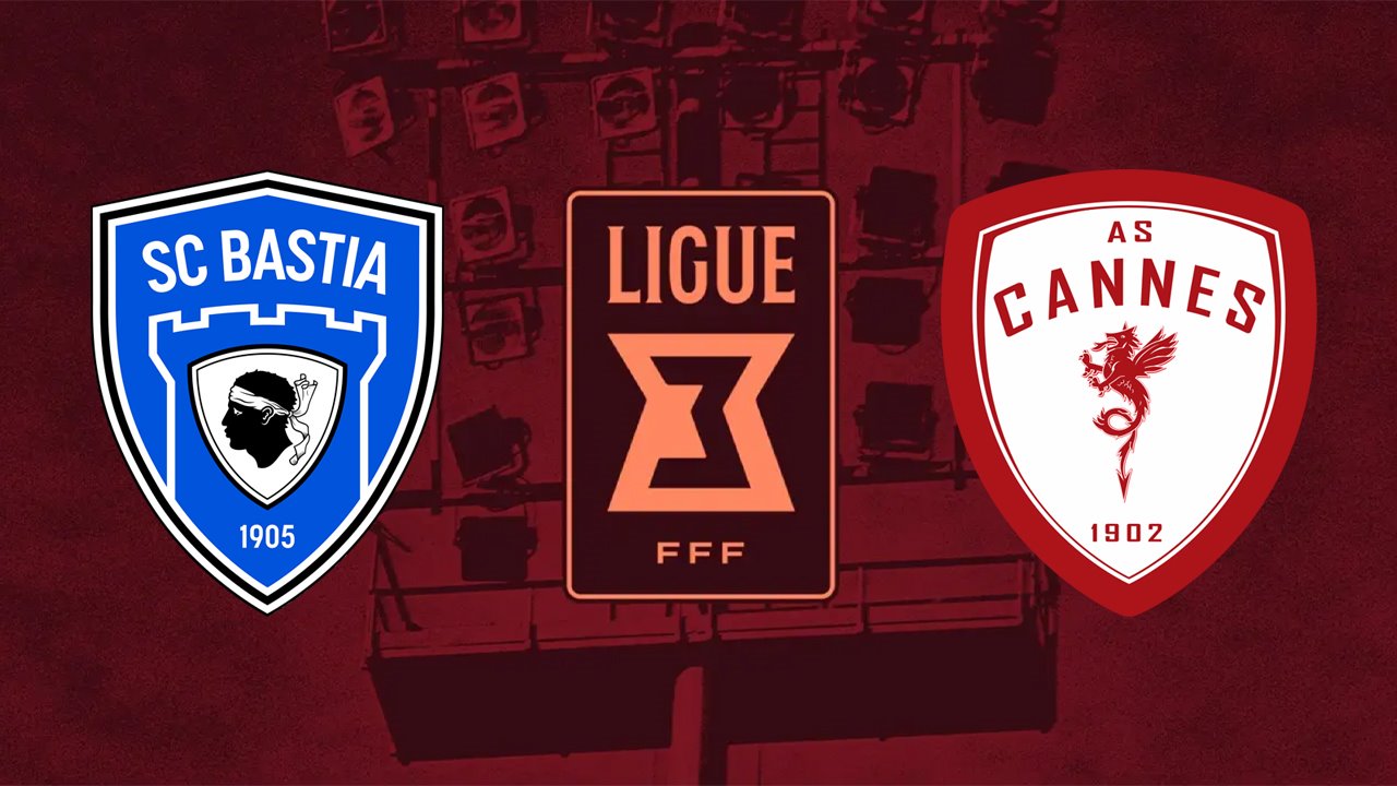 Bastia vs Cannes poster