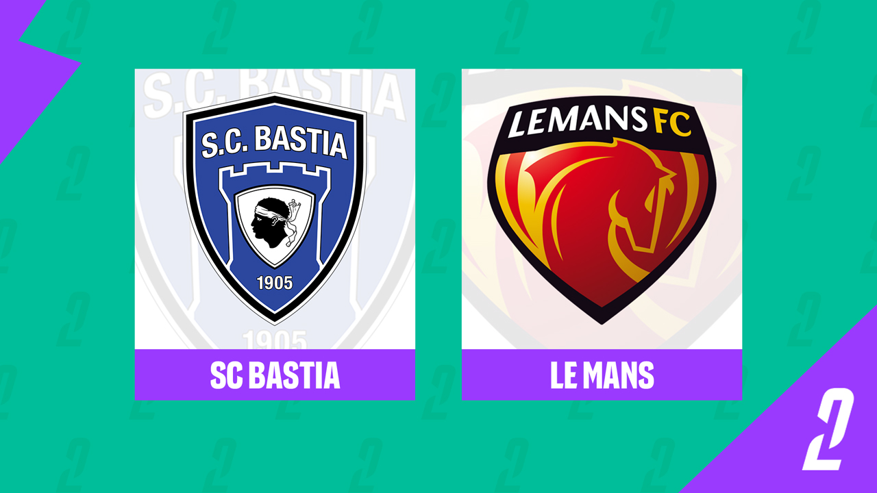 Bastia vs Le Mans poster
