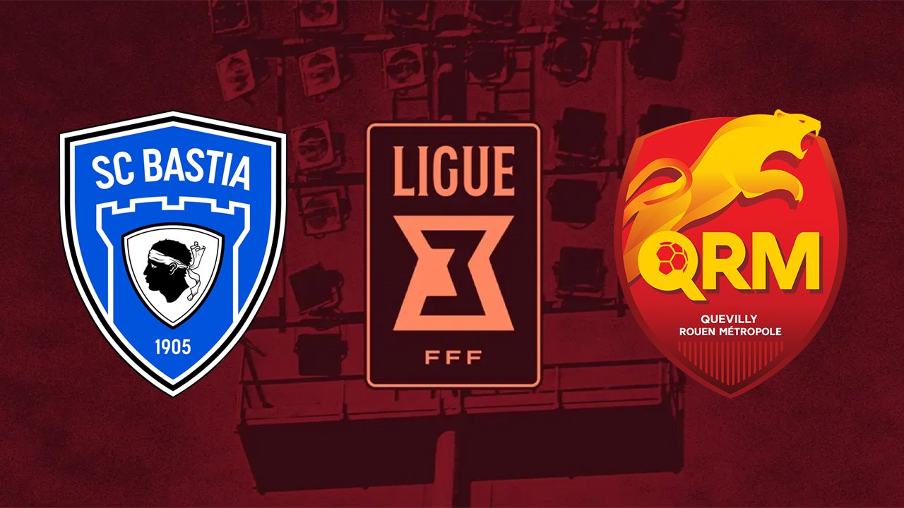 Bastia vs Quevilly-Rouen Métropole poster
