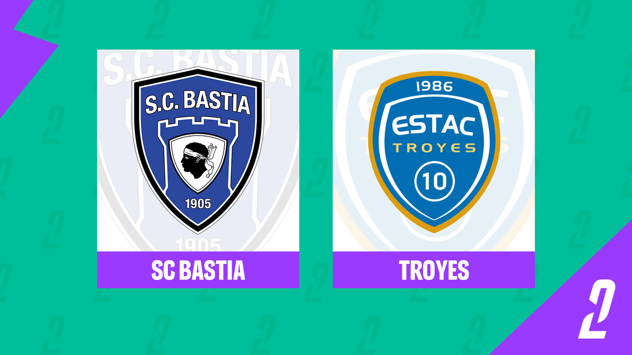 Bastia vs Troyes poster
