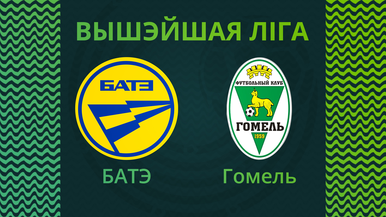 BATE Borisov vs Gomel poster
