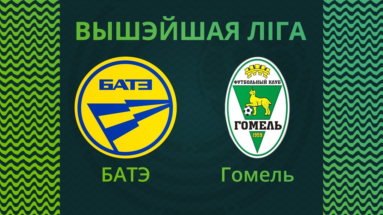 BATE Borisov vs Gomel poster