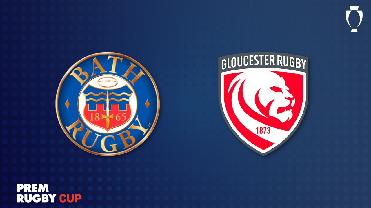 Bath Rugby vs Gloucester poster