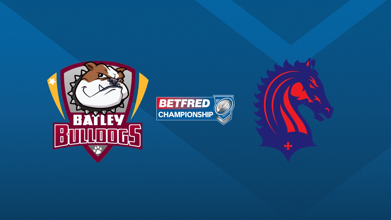 Batley Bulldogs vs London Broncos poster