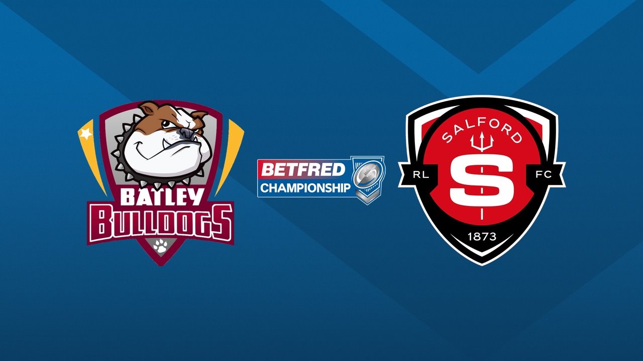 Batley Bulldogs vs Salford RLFC poster