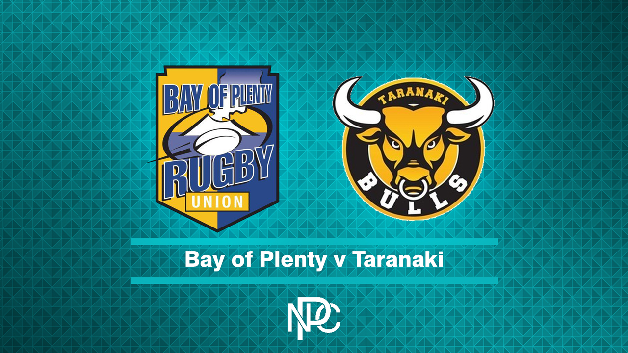 Bay of Plenty vs Taranaki poster