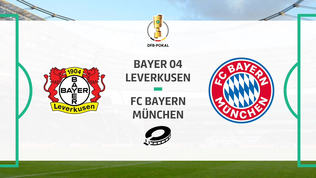 Bayer Leverkusen vs Bayern Munich poster