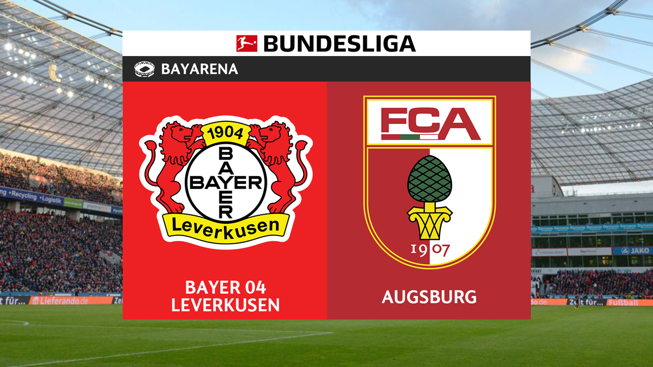 Bayer Leverkusen vs FC Augsburg poster