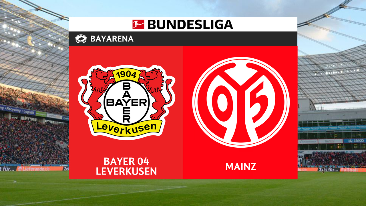 Bayer Leverkusen vs Mainz poster