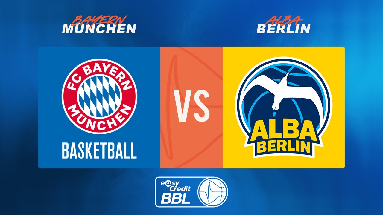 Bayern München Basketball vs ALBA Berlin poster