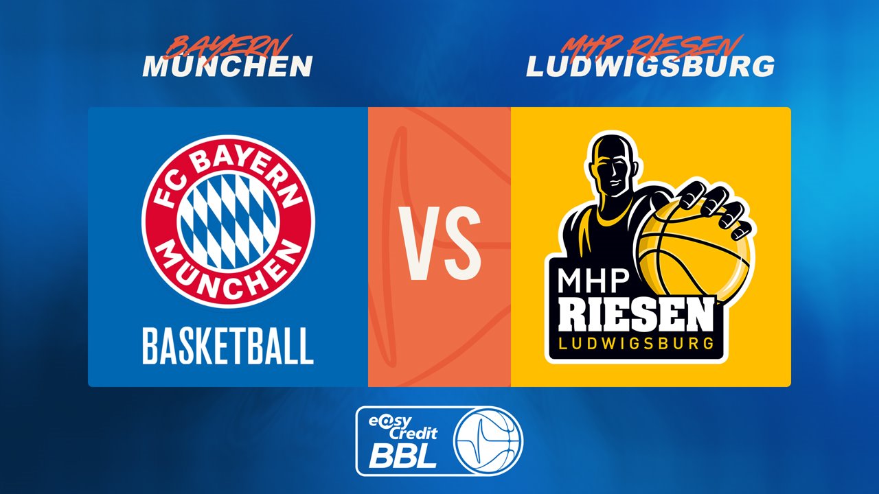 Bayern München Basketball vs Ludwigsburg poster