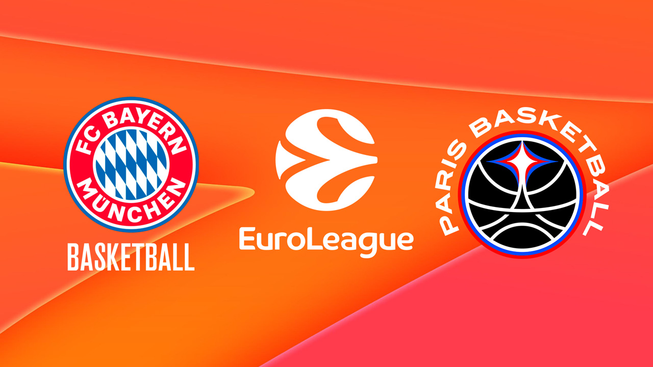 Bayern München Basketball vs Paris Basketball poster