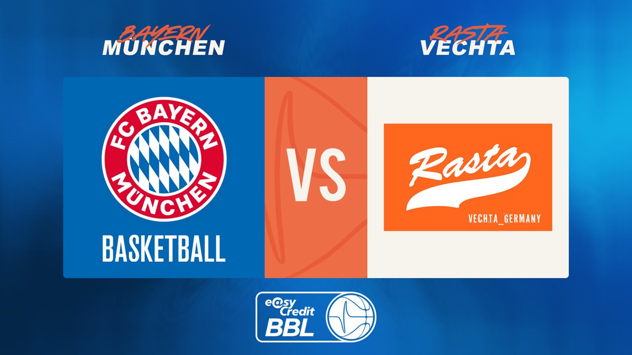 Bayern München Basketball vs Rasta Vechta poster