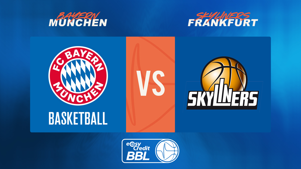 Bayern München Basketball vs Skyliners Frankfurt poster