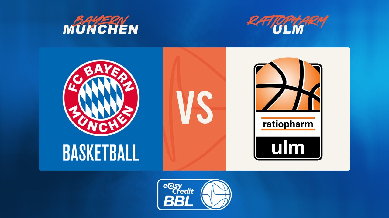 Bayern München Basketball vs Ulm poster