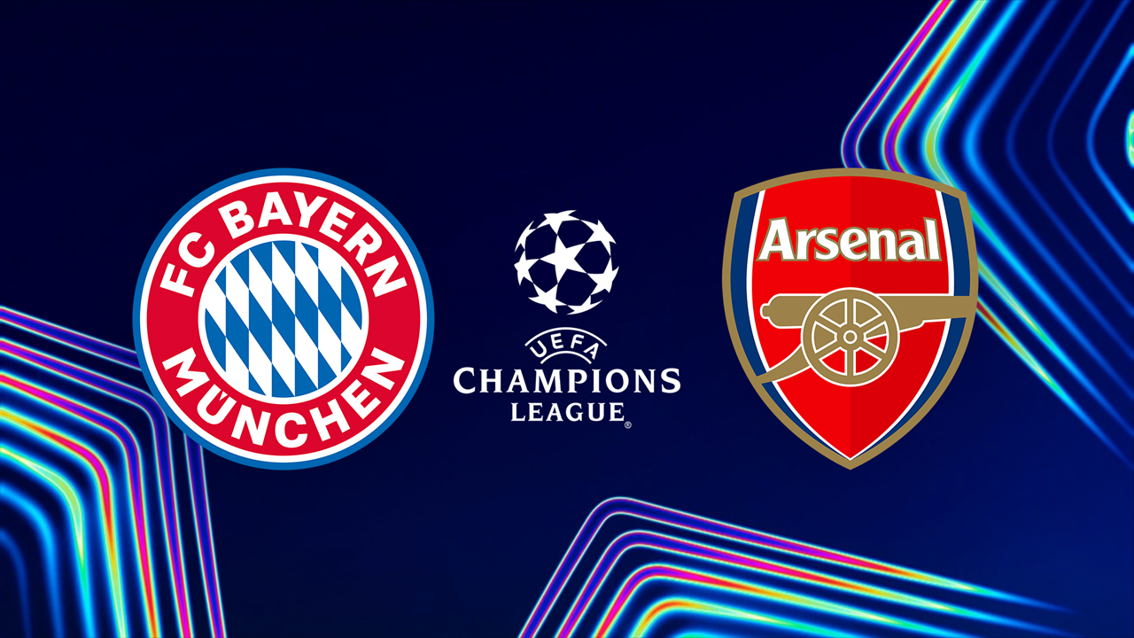 Bayern Munich vs Arsenal poster