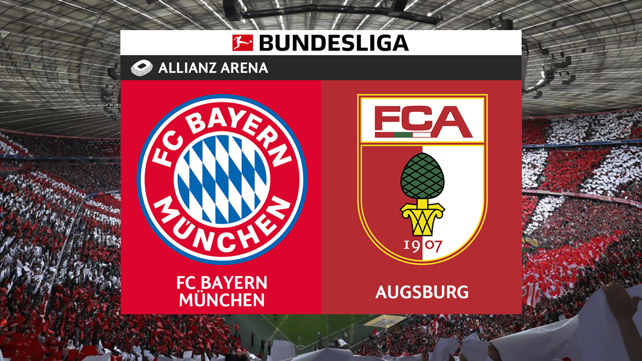 Bayern Munich vs FC Augsburg poster