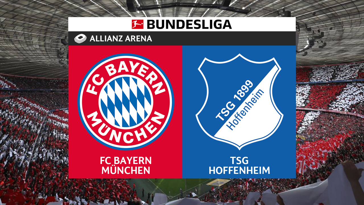 Bayern Munich vs Hoffenheim poster