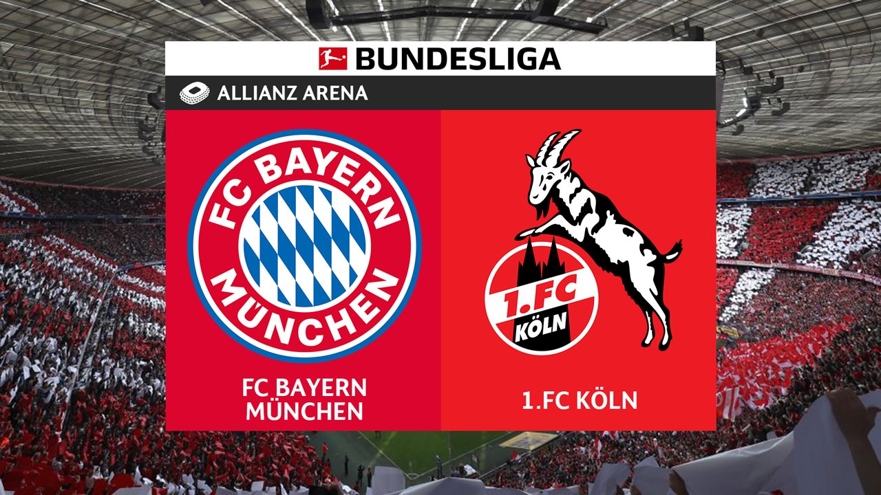 Bayern Munich vs Köln poster