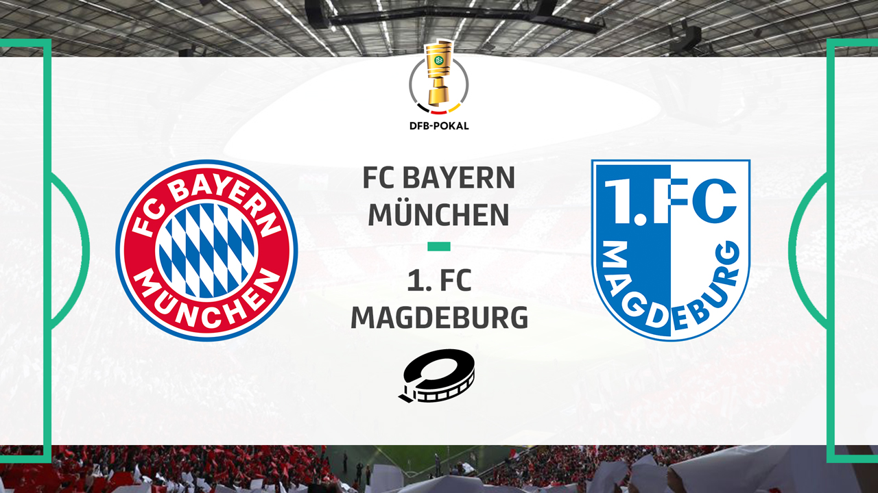Bayern Munich vs Magdeburg poster