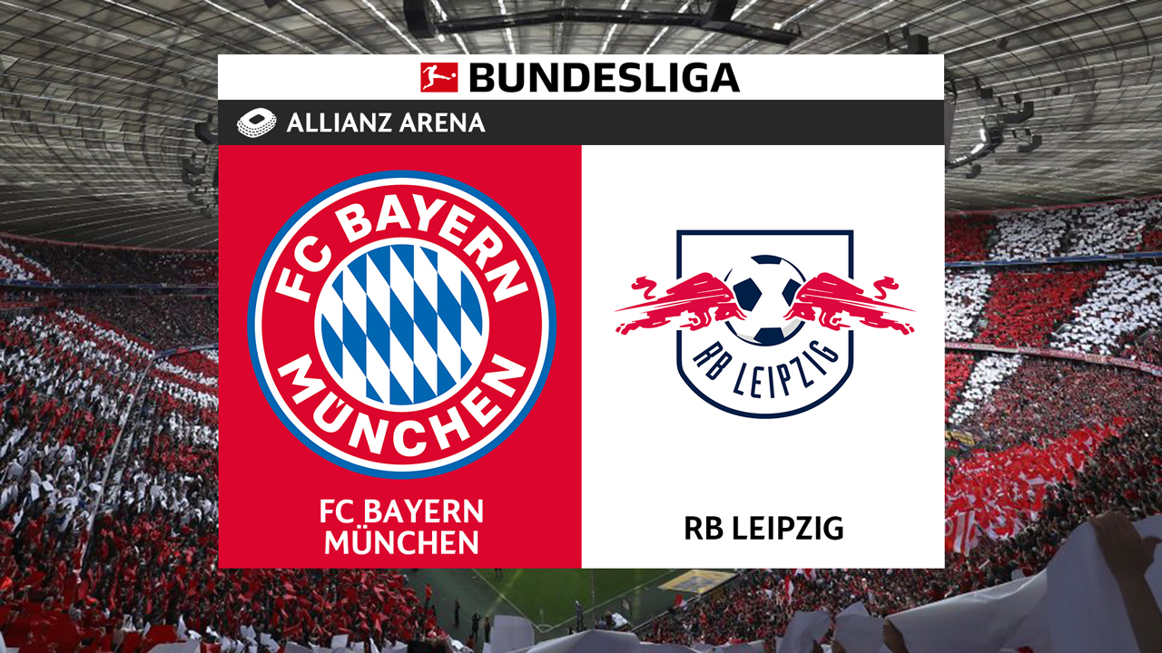 Bayern Munich vs RB Leipzig poster