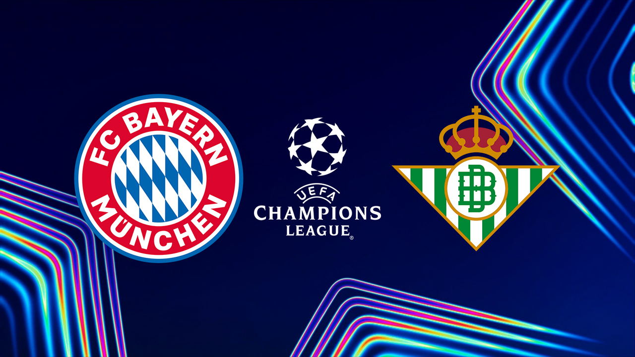 Bayern Munich vs Real Betis poster