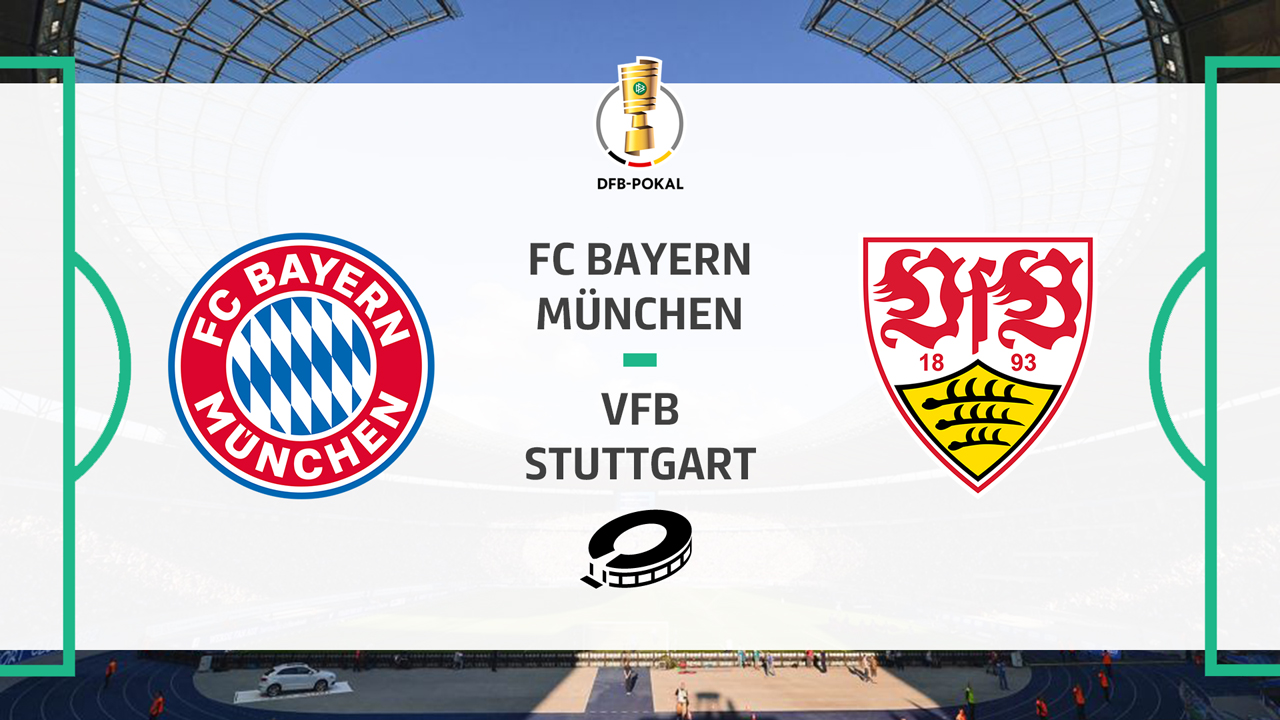 Bayern Munich vs Stuttgart poster