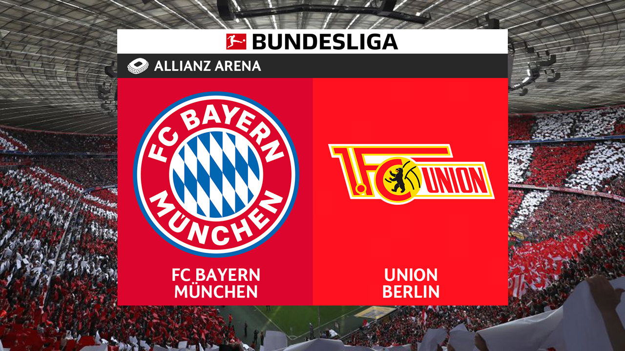 Bayern Munich vs Union Berlin poster