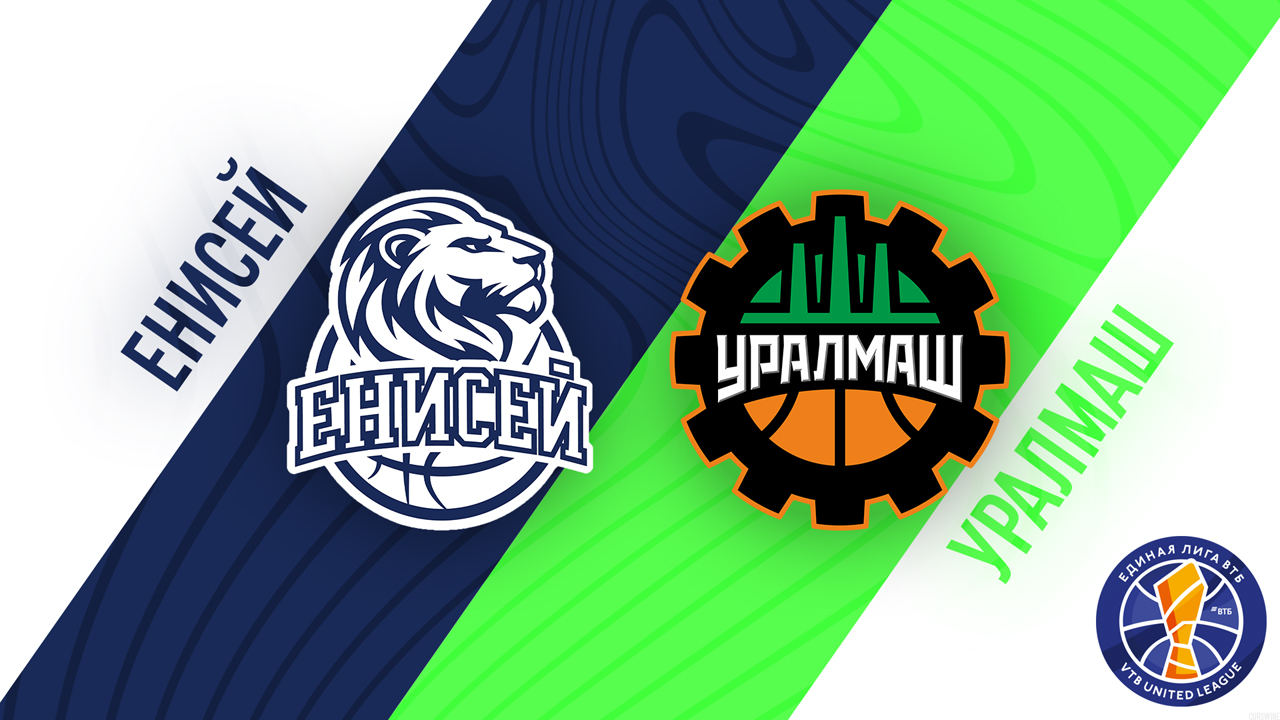 BC Enisey vs Uralmash Ekaterinburg poster