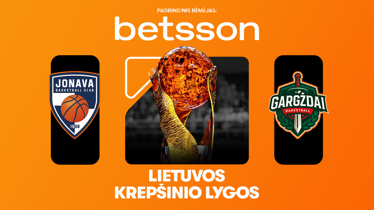 BC Jonava vs BC Gargždai-SC poster