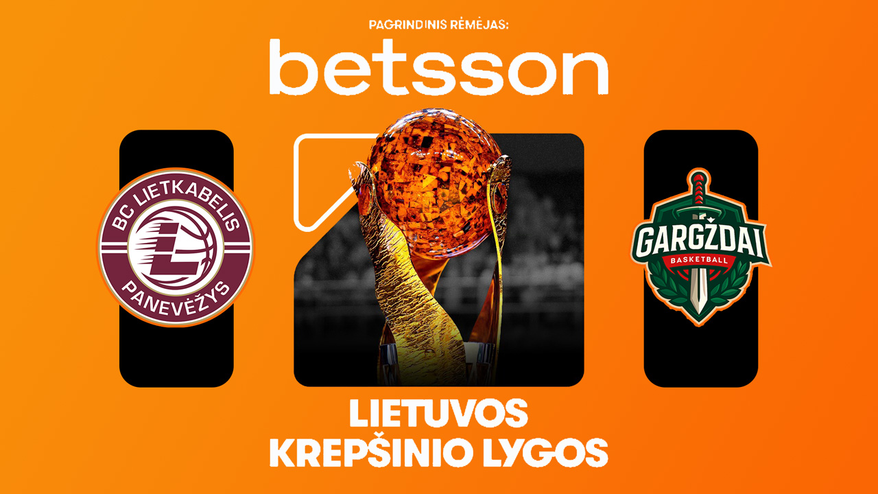 BC Lietkabelis vs BC Gargždai-SC poster