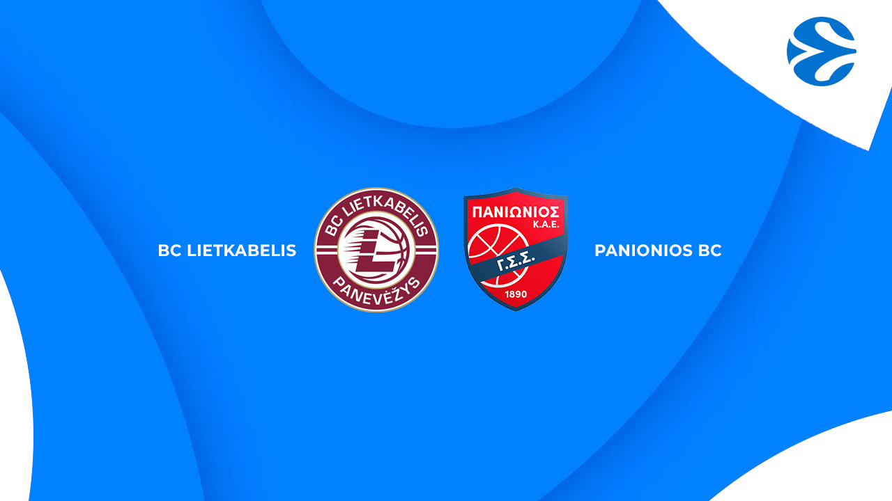 BC Lietkabelis vs Panionios BC poster