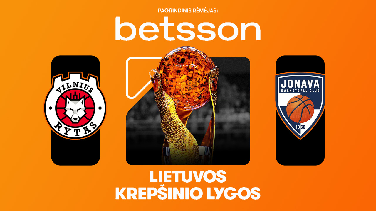 BC Lietuvos rytas vs BC Jonava poster