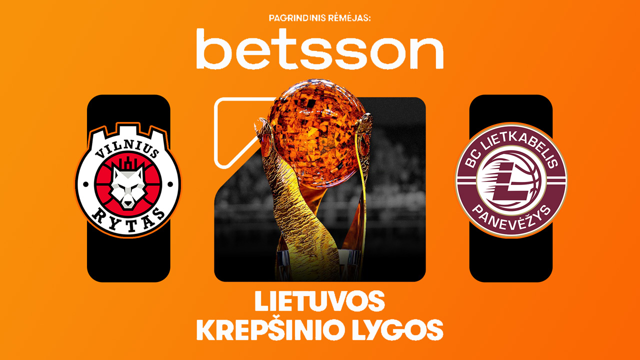 BC Lietuvos rytas vs BC Lietkabelis poster